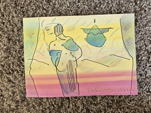 1990 peter max original - 1990,