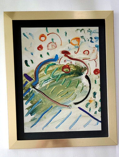 Peter max vibrant signed - signed, print
