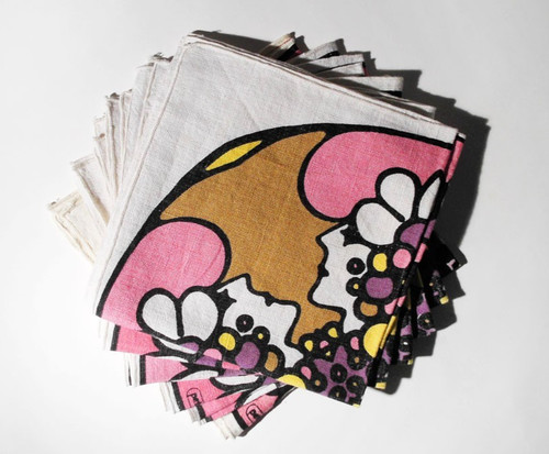 Nos vintage peter max linen - nos,