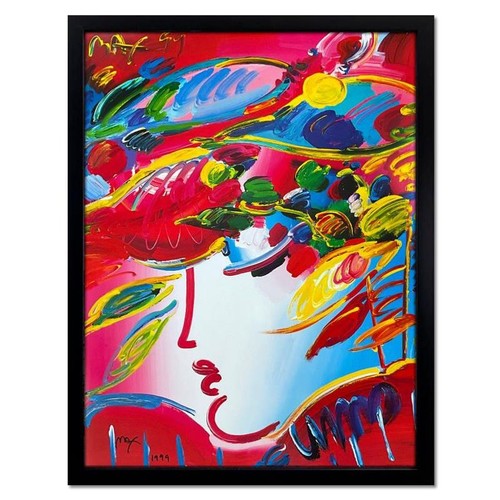 Peter max blushing beauty - max,, "blushing