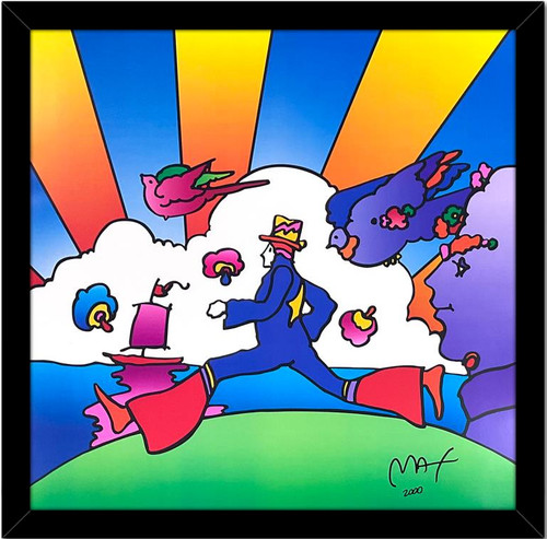Peter max cosmic runner - peter,