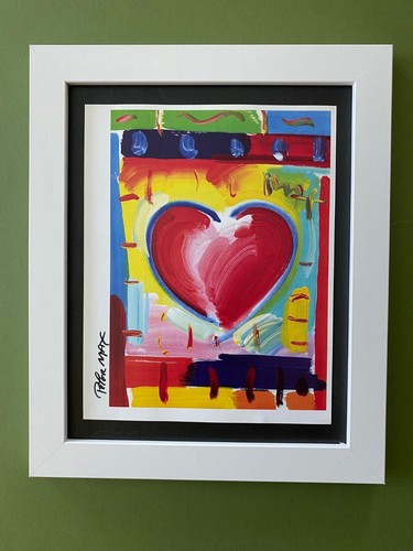 Peter max vibrant signed print - peter,