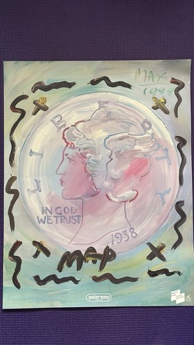 Peter max acrylic enhance and - max,